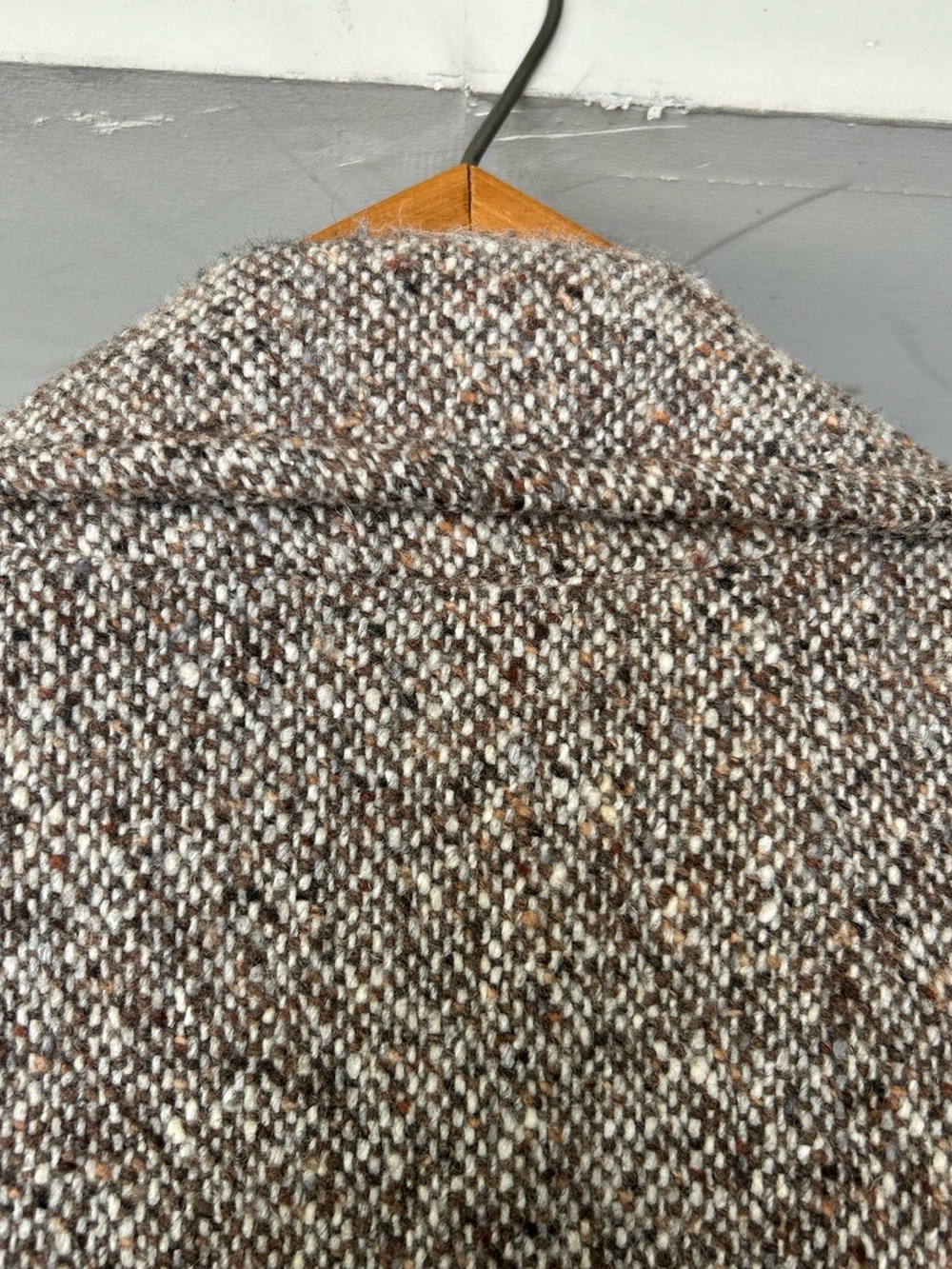 J. Crew Brown Tweed Double-Breasted Pea Coat - Picture 8 of 8